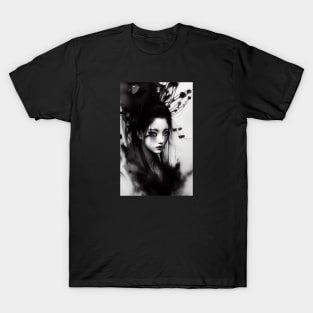 Gothic Geisha Girl T-Shirt